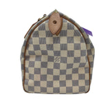 Louis Vuitton White Checkerboard Speed 30 BAG